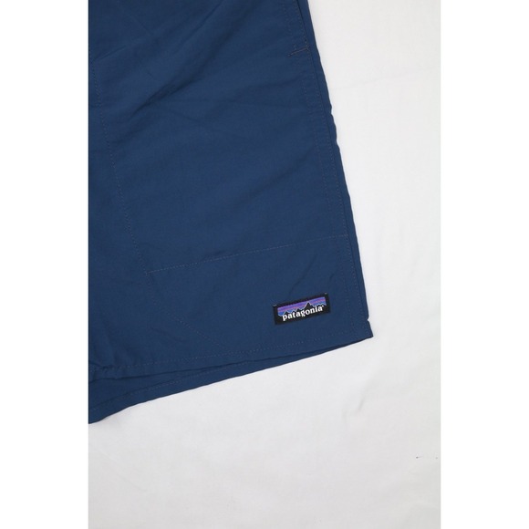 Patagonia Mens Baggies Longs Shorts Tidepool Sz M 7in Inseam Mesh Brief Lined - Picture 3 of 15